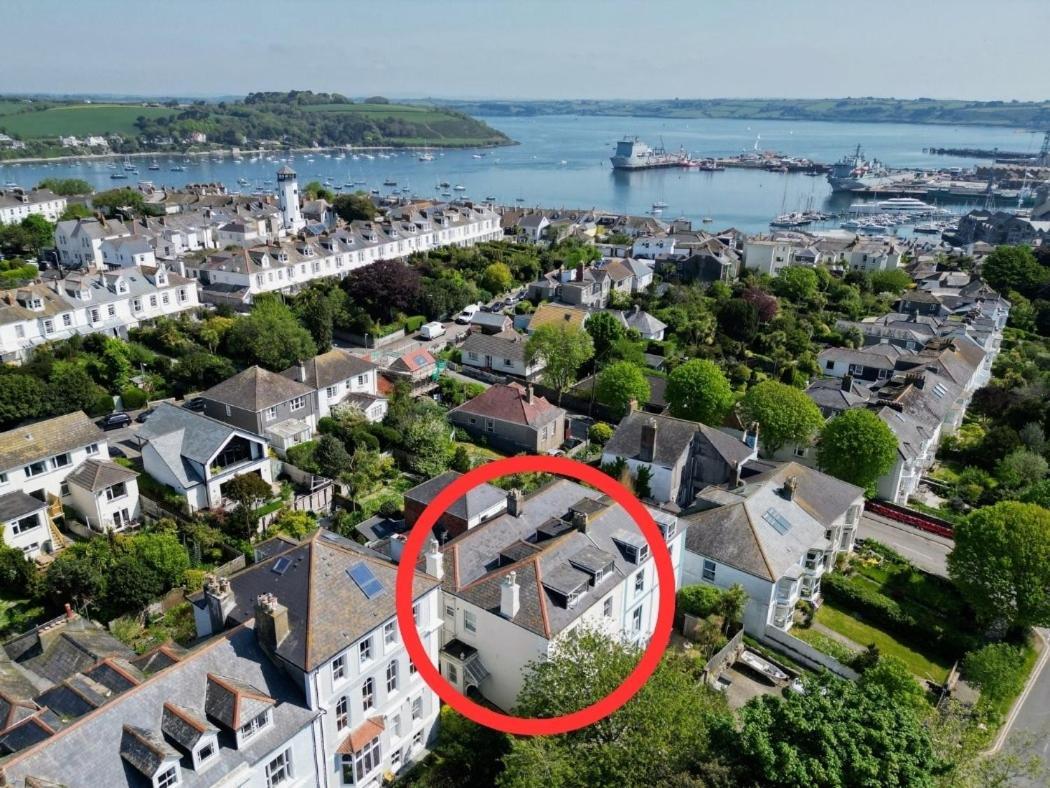 Pendennis - Bright Victorian Flat, Sea Views & Close To Beach Falmouth Exterior photo